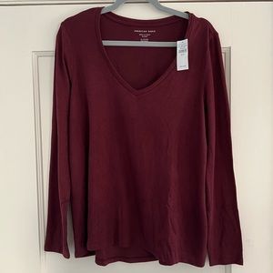 American Eagle NWT Soft & Sexy Plush Long Sleeve Shirt
